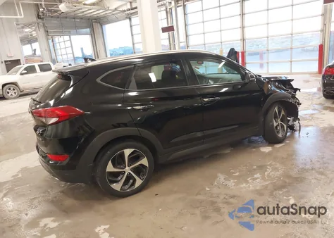 2016 Hyundai Tucson Limited из США, поврежденный, VIN KM8J33A26GU128318